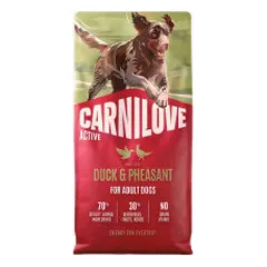 Carnilove Active sausas pašaras su antiena ir fazaniena šunims - Pet24