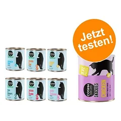  Cosma Kombi-Paket: 24 x 280 g Nature + 2 x 200 g Maxi Snackie XXL