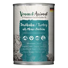 Venandi Animal Monoprotein drėgnas maistas katėms 6 x 400 g — 4 nuotrauka
