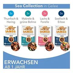IAMS Advanced Nutrition Adult Sea Mix, drėgnas maistas katėms — 4 nuotrauka
