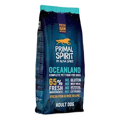 PRIMAL SPIRIT Oceanland Adult Dog Drėgnas Pašaras Šunims 12kg