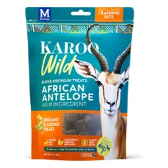 Karoo Wild skanėstais su antilope ir raudonėliais šunims, 113 g