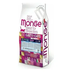 Monge Cat Breeder BWild Low Grain Adult Anchovies 10 kg