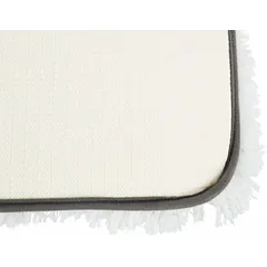 Trixie Harvey Miegojimo kilimėlis ant palangės, minkštas, baltas/juodas, 90×28 cm — 2 nuotrauka