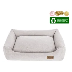 RECOBED Sofa Harmony šviesiai pilka M 80x65cm