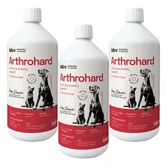 LAB-V Arthrohard 3x1000ml Sąnarių paramos formulė šunims ir katėms
