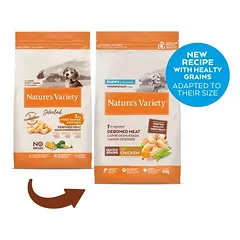 Nature’s Variety Healthy Grain Puppy Medium/Maxi su vištiena – sausas maistas šuniukams, 10 kg