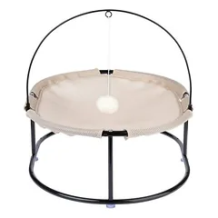TIAKI gultas katėms Smėlio spalvos, L 63 x B 46 x H 47 cm — 4 nuotrauka