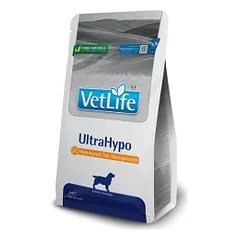 Farmina Vet Life UltraHypo dietinis sausas pašaras suaugusiems šunims maisto netoleravimui ir odos funkcijai palaikyti