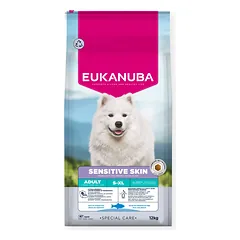  EUKANUBA Special Care Sensitive Skin suaugusiems šunims su jautria oda, 12 kg