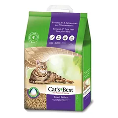 Cat's Best Smart Pellets kraikas katėms, medžio drožlių, 20l, 10kg