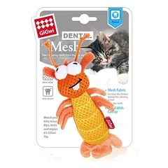 GiGwi Dental Mesh žaislas katėms krevetė su katžole, 15 cm photo