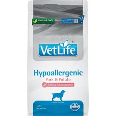 FARMINA VetLife Hypoallergenic Adult Pork dietinis šunų ėdalas 2 kg