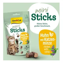 GimCat Mini Sticks skanėstai katėms — 2 nuotrauka