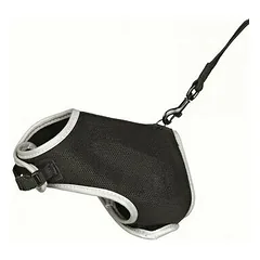 Krūšu siksna veste ar pavadu kaķiem - Trixie Soft harness with leash for cats, XL, 36–54 cm, 1.20 m