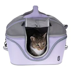 TIAKI krepšys gyvūnams nešioti Lavender katėms, Vidutiniams 3–5 kg — 4 nuotrauka