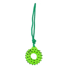 Happet Green Donut žaislas šunims — 3 nuotrauka