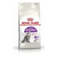 ROYAL CANIN Sensible 33 sausas maistas suaugusiems katėms, turinčioms jautrią virškinimo sistemą, 2x2 kg