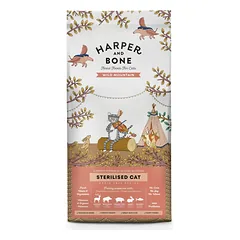 Harper and Bone Cat Sterilizuoti laukiniai kalnai 2 kg