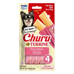 Churu Terrine skanėstas mažų veislių šunims su lašiša, N4