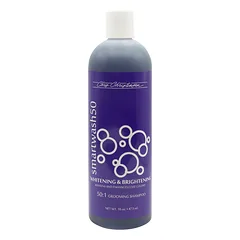 Chris Christensen Smart Wash 50 Whitening & Brightening šampūnas - balinantis ir spalvą ryškinantis šampūnas šunims, koncentratas 1:50, 3,8L — 3 nuotrauka