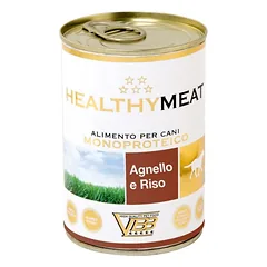 Healthymeat paštetas šunims su ėriena ir ryžiais 6x400g