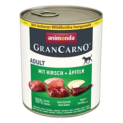 ANIMONDA GranCarno Adult Dog, skonis: elnias + obuolys, 800 g