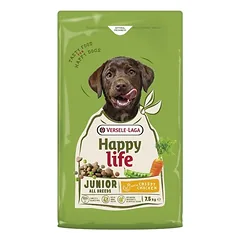 VERSELE-LAGA Happy Life Junior with Chicken 7,5kg maistas šuniukams ir jauniems šunims su paukštiena