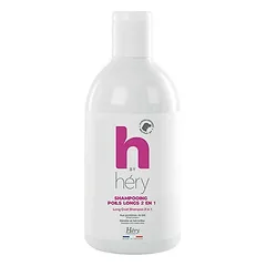 H by Hery 2-in-1 šampūnas ilgiems plaukams - šampūnas su kondicionieriumi ilgaplaukiams šunims