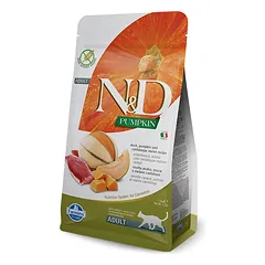 Farmina N&D Pumpkin feline DUCK, PUMPKIN AND CANTALOUPE MELON RECIPE ADULT 1,5kg