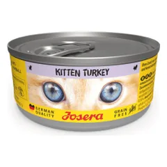 Josera Kitten konservai kačiukams su kalakutiena, 85 g