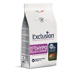 Exclusion Hypoallergenic sausas šunų maistas su arkliena ir bulvėmis M/L 12 kg