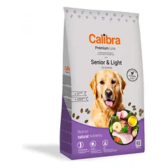 CALIBRA Dog Premium Line sausas maistas vyresniems šunims su vištiena 3 kg
