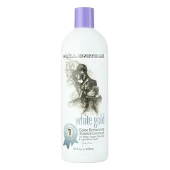 1 All Systems Color Enhancing Botanical Conditioner White Gold - spalvą pabrėžiantis kondicionierius sidabriniam ir platininiam šunų kailiui, 473ml — 2 nuotrauka