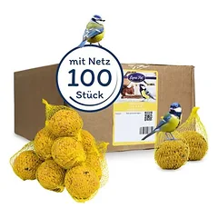 Lyra Pet® Basic zylių kamuoliukai su tinkleliu po 90 g, 100 vnt. — 1 nuotrauka