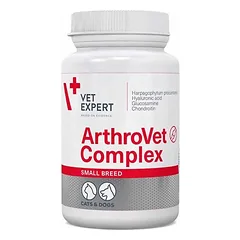 VetExpert ArthroVet Complex Small Breed &amp; Cats 60 Twist Off kaps.