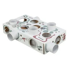 TRIXIE Cat Activity Paws'n'Treats Box lavinamasis žaislas katėms 35×7×20 cm kartoninė dėžė