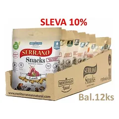 Serrano Užkandis Šuo ėriena 100 g (12 vnt.)