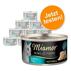 Miamor Feine Filets Naturelle 12 x 80 g