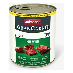 Animonda GranCarno Dog laukinė mėsa 800 g