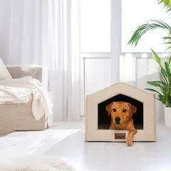 Šuns namelis su pagalve – Doggy Smart R2 guolis šunims ir katėms 55x59 cm