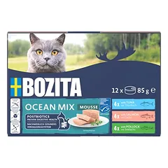 Bozita Mousse 12 x 85 g, drėgnas maistas katėms — 2 nuotrauka