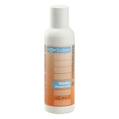 DIAFARM Chlorhexidine šampūnas su chlorheksidinu šunims ir katėms, 150 ml