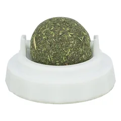 Trixie katžolių kamuoliukas su lipniu laikikliu ir dangteliu, ø 5 cm