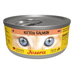 Josera Paté Kitten Salmon mit Pastinake konservai kačiukams su lašiša ir pastinakais, be grūdų, 85 g