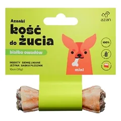 AZANKI Mini 10 cm ilgio vabzdžių ir sėmenų kaulas šuniui