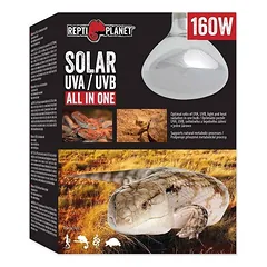 Repti Planet Bulb Solar UVA & UVB 160W terariumo lemputė su UVA ir UVB spinduliais