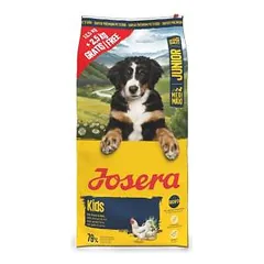 Josera Kids sausas maistas jauniems šunims su paukštiena, 12,5 + 2,5 kg