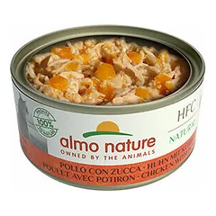 Almo Nature HFC Natural vištiena su moliūgu, drėgnas maistas katėms 150 g — 3 nuotrauka