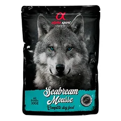 ALPHA SPIRIT WET putėsiai šunims su dorada 300g 6vnt